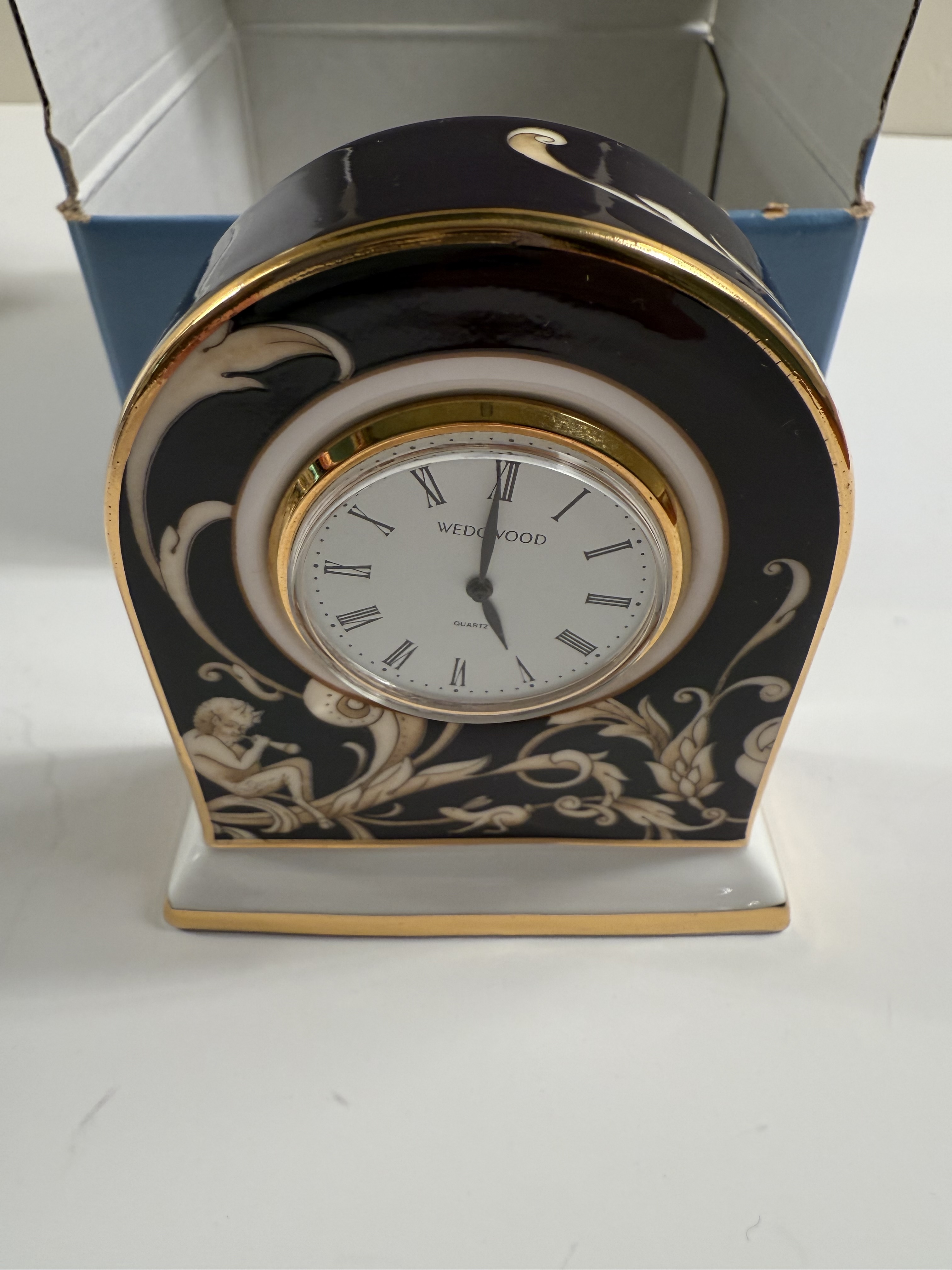 Wedgwood Cornucopia Bicentenary Celebration Mantel Clock